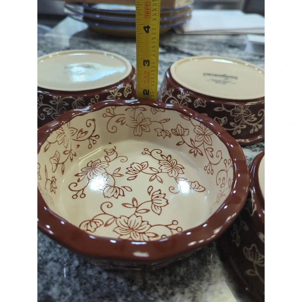 4 Temp-Tations~Presentable Ovenware By Tara Floral Lace 5